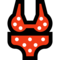 Bikini emoji on Microsoft